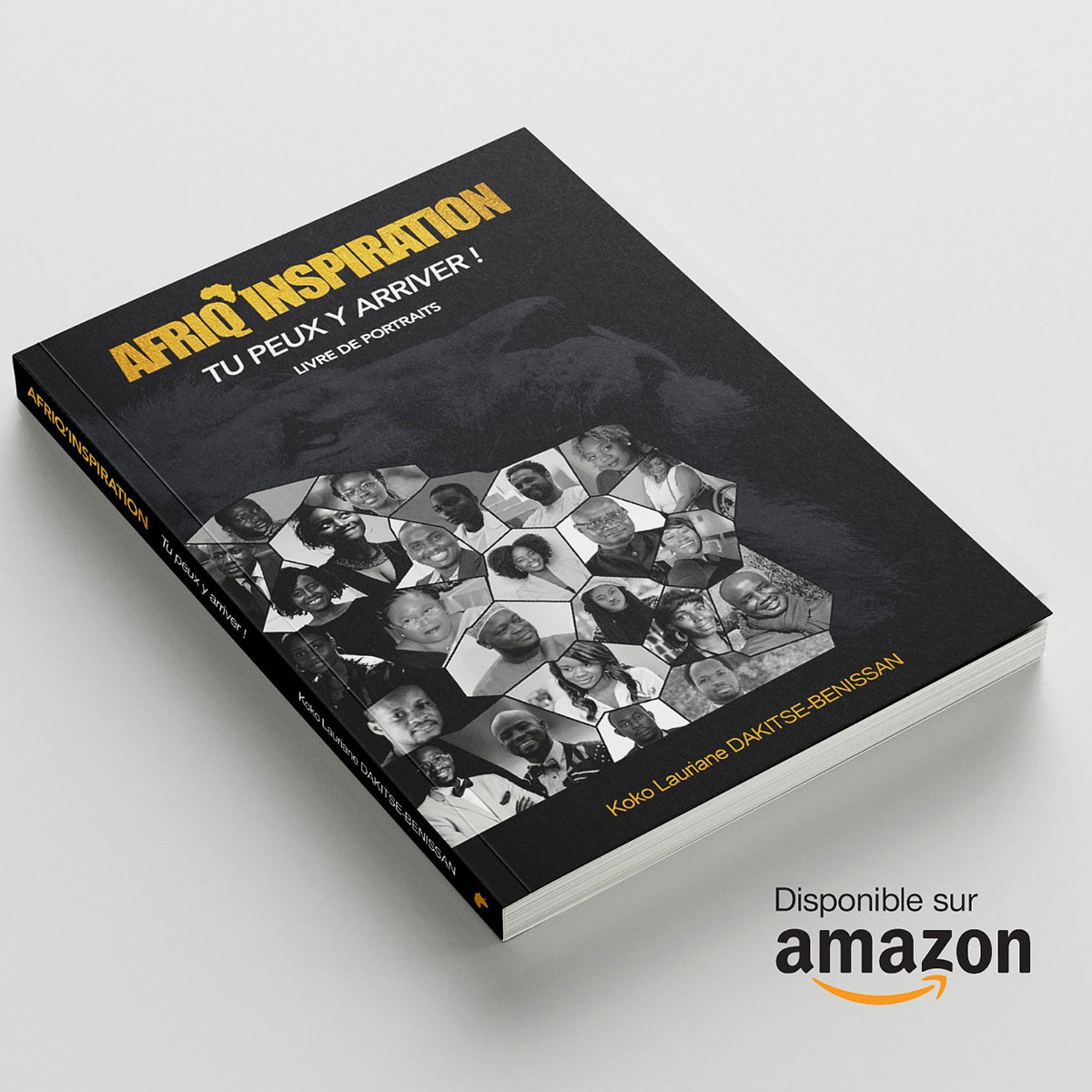 Livre de développement personnel Afrique Inspiration disponible sur Amazon