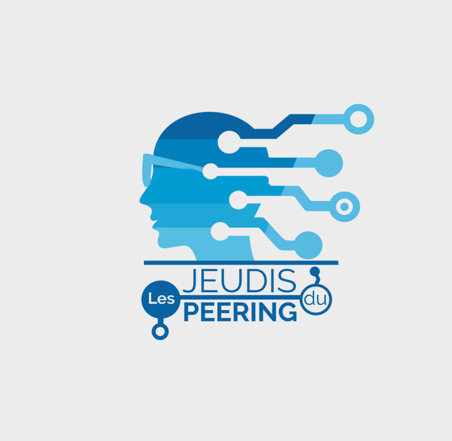 Les jeudis du peering design logo