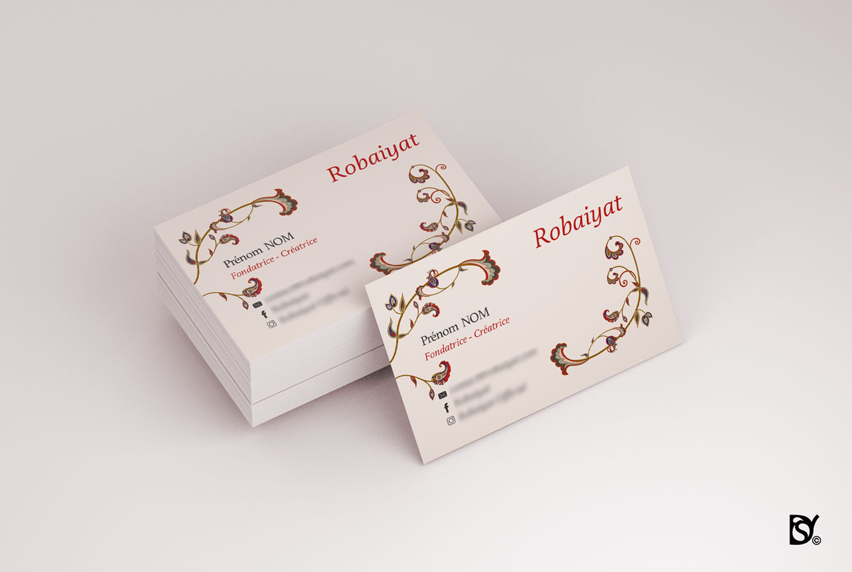 Design concept de carte de visite