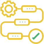 Pictogramme processus collaboratif